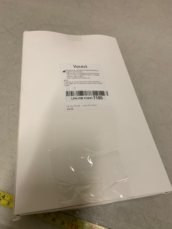 Photo 1 of 24 Pcs Drink Cover Scrunchies, Reusable Elastic Cup Lids for Women’s Drink Protection, Multicolor Night Drink Covers with Straw Holes for Party, Nightclub, Bar, Home, Outdoor, Travel Use (8 color)