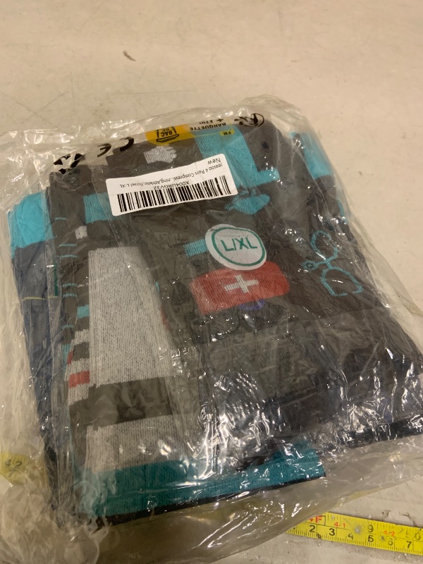 Photo 1 of 4 Pairs Compression Socks for Women Circulation-Best Support for Nurses,Running,Athletic,Travel L-XL