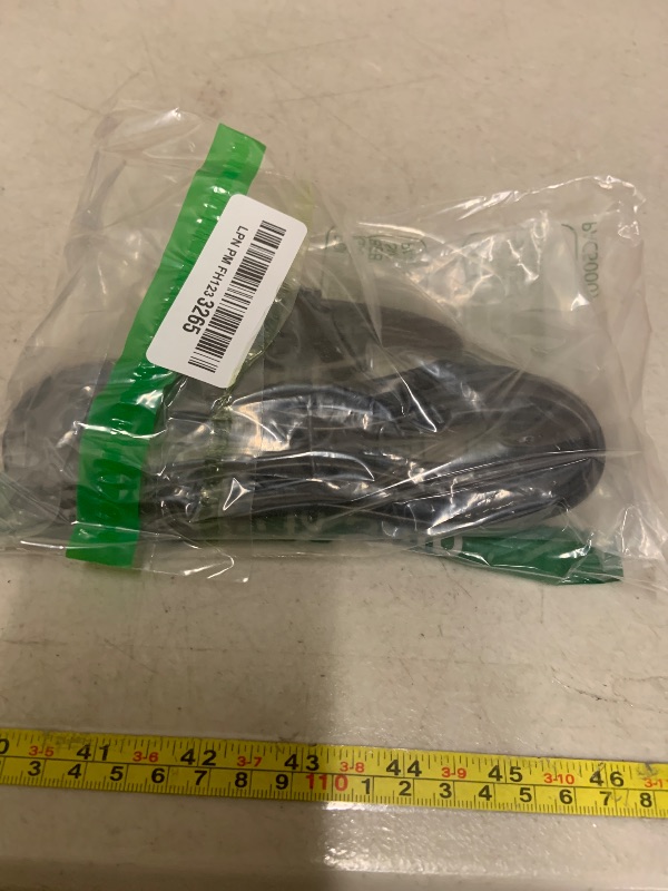 Photo 1 of 12Ft 2 Prong Polarized-Power-Cord for Vizio-LED-TV Smart HDTV, Bose Companion Speaker, Cable Box Router Arris, Sharp Sanyo Insignia Sound Bar, Singer Brother Baby-Lock Viking Pfaff Sewing Machine