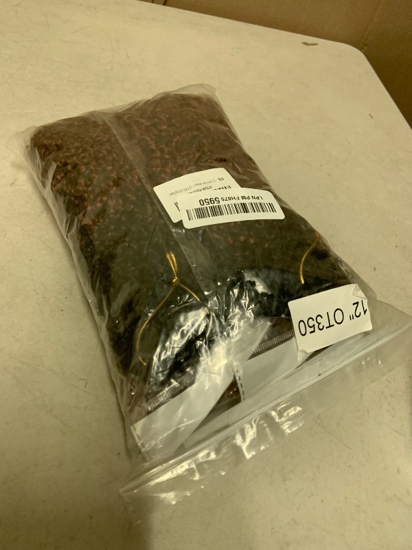 Photo 1 of 12 Inch Pre-Looped Yanky Twist Crochet Hair, 30 Strands/Pc, Mini Passion Twists, Senegalese Braiding Hair (OT350, 8 Pcs/Pack)