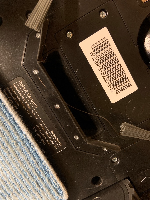 Photo 1 of ZC WAS Robot Vacuum and Mop Combo, 2-in-1 Robot Vacuum Cleaner, Perfect for Pet Hair, Hard Floor and Carpet, Anti-Bump, Anti-Fall, App, Voice and Remote Control