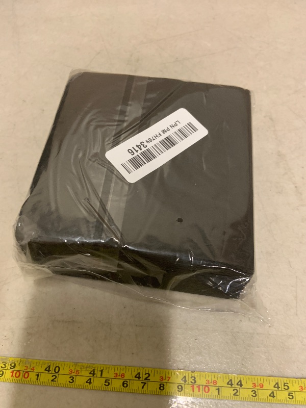 Photo 1 of 100 Pack Cocktail Napkin 2-Ply Dessert Napkins Folded 5 x 5 Inches Disposable Napkins for Dinner Wedding Birthday Party Bridal Anniversary Reception Event (100, Black)
