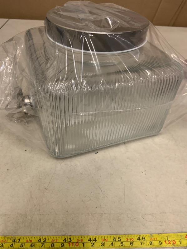 Photo 1 of 1 Gallon Drink Dispensers for Parties,Beverage Dispenser for Fridge with Leakproof Stainless Steel Spigot, Ideal for Water, Lemonade, Juice, Iced Tea