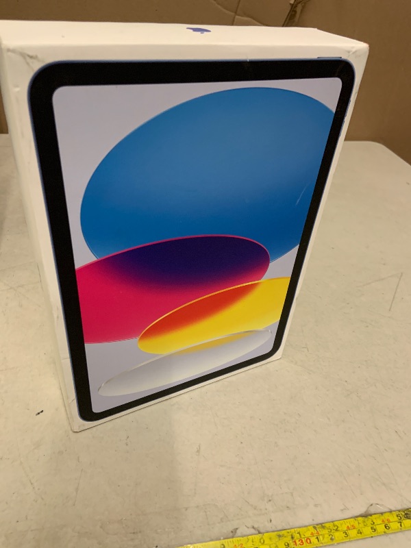 Photo 1 of Apple iPad 11-inch: A16 chip, 11-inch Model, Liquid Retina Display, 128GB, Wi-Fi 6, 12MP Front/12MP Back Camera, Touch ID, All-Day Battery Life — Blue