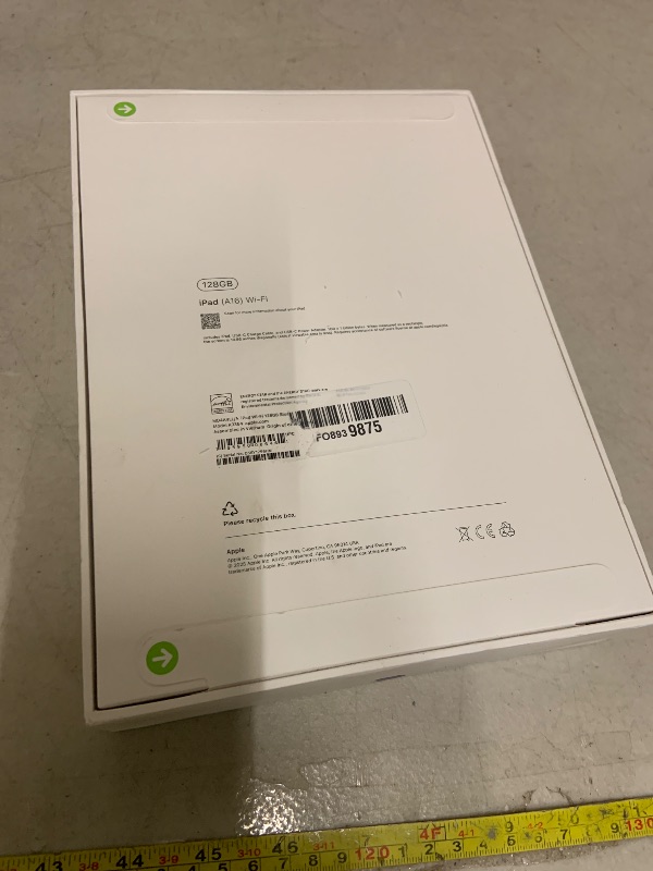 Photo 1 of Apple iPad 11-inch: A16 chip, 11-inch Model, Liquid Retina Display, 128GB, Wi-Fi 6, 12MP Front/12MP Back Camera, Touch ID, All-Day Battery Life — Blue