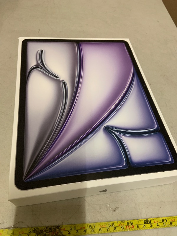 Photo 1 of Apple iPad Air 13-inch with M3 chip Built for Apple Intelligence, Liquid Retina Display, 128GB, 12MP Front/Back Camera, Wi-Fi 6E, Touch ID, All-Day Battery Life — Space Gray