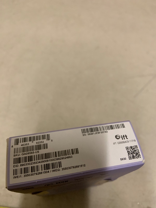 Photo 1 of Google Pixel 9a with Gemini - Unlocked Android Smartphone with Incredible Camera and AI Photo Editing, All-Day Battery, and Powerful Security - Iris - 256 GB