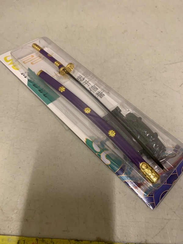 Photo 1 of 10'' Zoro Samurai Sword Anime Roronoa Shusui/Wado Ichimonji/Kitetsu/Yubashiri Sword Mini Metal Katana Collection Gift (Yama Enma)