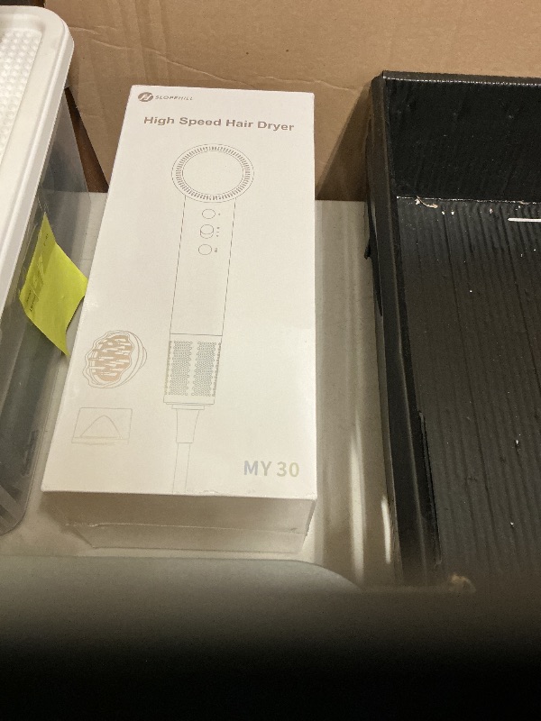 Photo 1 of (OUTLET)slopehill 110,000 RPM Professional Hair Dryer - 0.8lb Ultra-Lightweight, 2 Billion Ion Technology for 98% Frizz Reduction, AI Smart-Temp Control, Magnetic Attachments for All Hair Types (Pink)