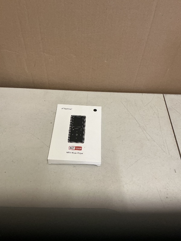 Photo 1 of 128GB MP3 Player with Bluetooth 5.2, AiMoonsa Music Player with Built-in HD Speaker, FM Radio, Voice Recorder, HiFi Sound, E-Book, Earphones Included