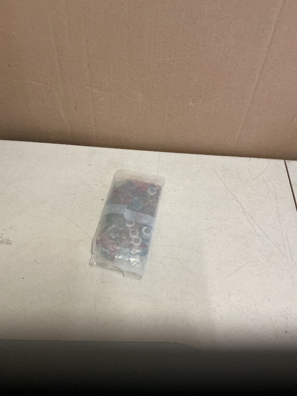 Photo 1 of 1 LB Mixed Color Flat Glass Beads, 160-180PCS Small Glass Marbles, Mini Flat Round Pebbles for Vase Filler and Floral, Fish Tank Rocks Decorative Gemstones for Home and Aquarium Décor