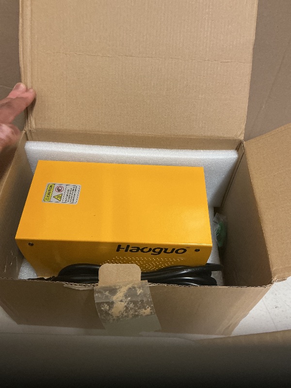 Photo 1 of Boat Engine Compartment Heater, Haoguo 500W Self-Regulating PTC Bilge Heater (40°F ON/50°F OFF) with Waterproof Fan, Prevents Pump & Engine Damage, Ideal for Winter Storage, Yellow