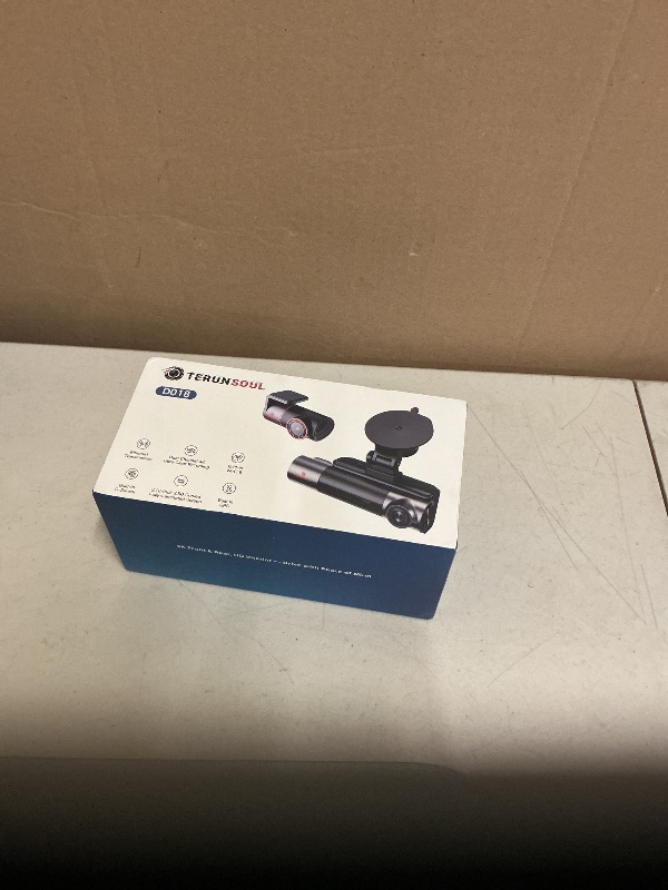 Photo 1 of TERUNSOUl 4K+4K+1080P 3 Channel Dash Cam Front and Rear with Cabin, Free 128GB Card Included, 5.8GHz WiFi6 - up to 20MB/s, IR Night Vision, Built-in GPS, G-Sensor, 24H Parking Mode, Support 512GB Max