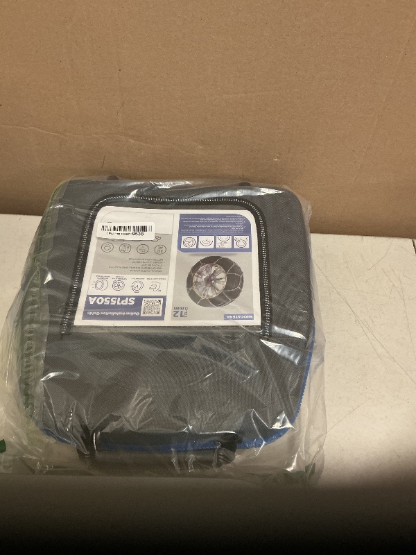 Photo 1 of SNOCATENA Auto Tightening Snow Chains for Car – Quick Fit, Easy Installation, Reusable Universal Tire Chains for Winter Emergency Traction (Set of 2)