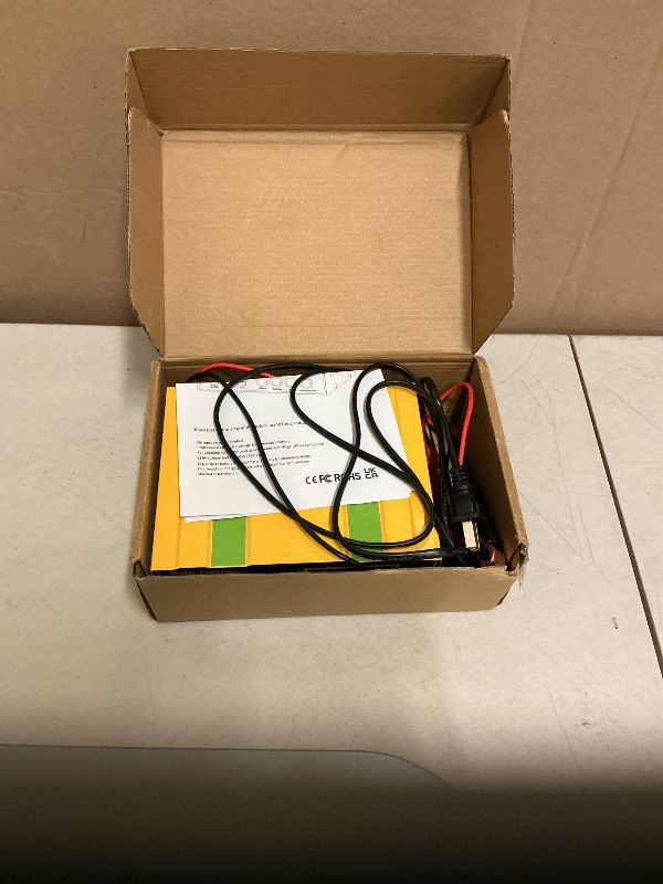 Photo 1 of 12-Amp Smart Battery Charger,Lithium,Lead-Acid(AGM/Gel/SLA) Pulse Repair Car Battery Charger,Trickle Charger,Maintainer/Deep Cycle Charger,12V/10A | 24V/7.5A for Automotive,Boat,Motorcycle,Lawn Mower