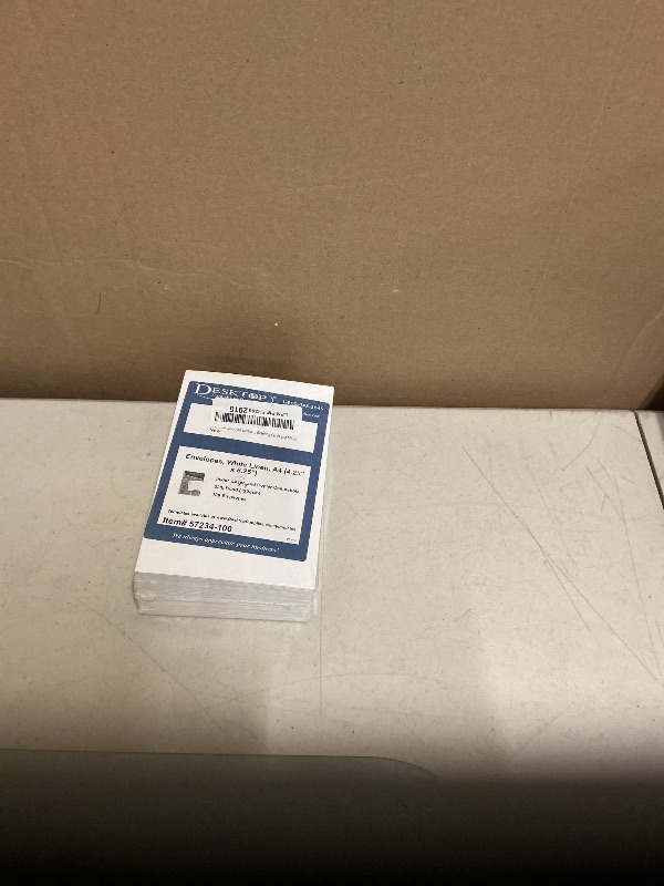 Photo 1 of 100 White Linen A4 Envelopes (4 1/4" X 6 1/4") - Perfect for Invitations, RSVPs, Greeting Cards and More!