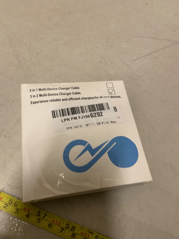 Photo 1 of ???????? ????? ???? Charging USB C Watch Phone Charger 3 in 2 Cable, Compatible with Apple Watch Ultra SE Series 1-11, Universal Travel Multi Devices All in One Cord, 4FT/1.2M-Pink