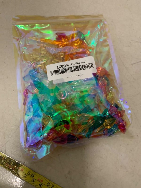 Photo 1 of 110Pcs in 10 Colors Ceramic Christmas Tree Replacement Bulbs - Plastic Lights Pegs, Included Angel Topper?Snowflake Top?Cross Stars.