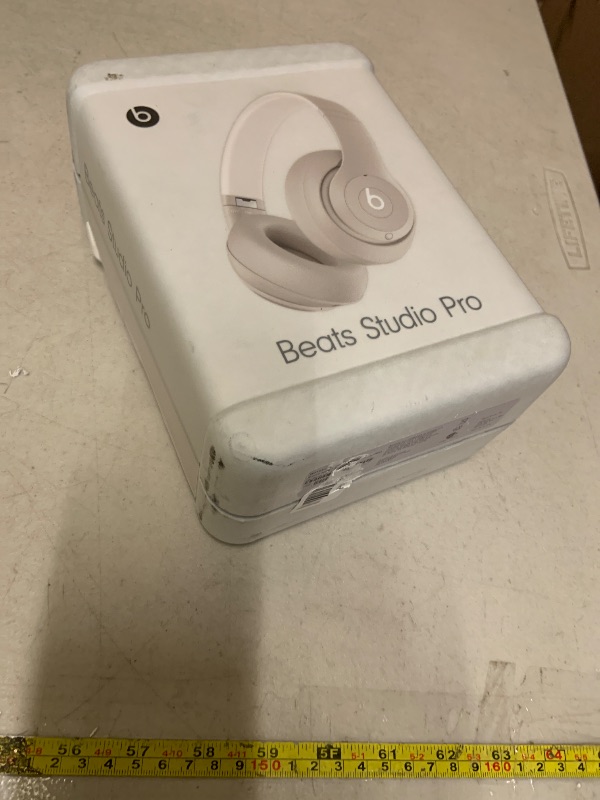 Photo 1 of Beats Studio Pro-Premium Wireless Over-Ear Headphones- Up to 40-Hour Battery Life, Active Noise Cancelling, USB-C Lossless Audio, Apple & Android Compatible- Sandstone