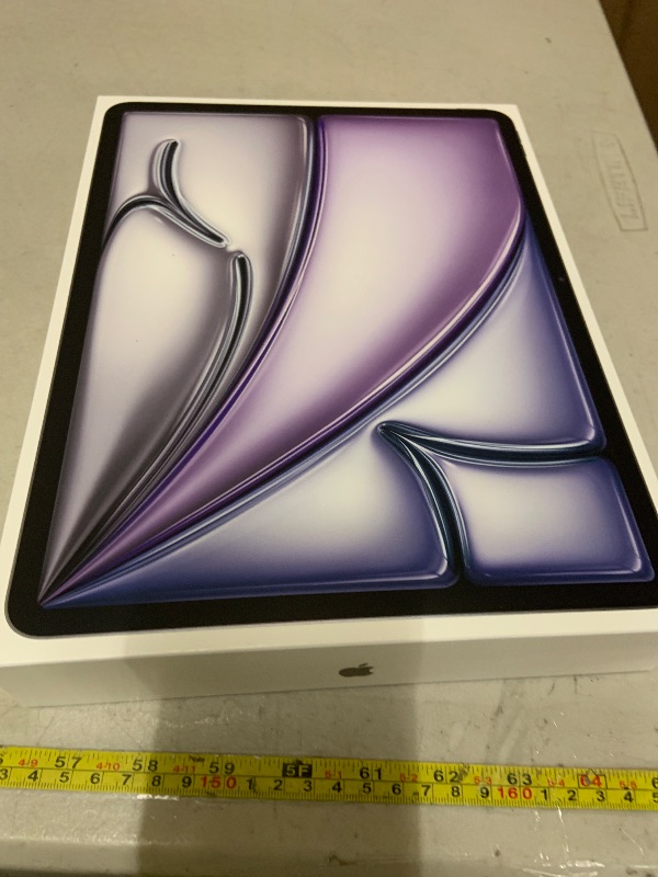 Photo 1 of Apple iPad Air 13-inch with M3 chip Built for Apple Intelligence, Liquid Retina Display, 128GB, 12MP Front/Back Camera, Wi-Fi 6E, Touch ID, All-Day Battery Life — Space Gray