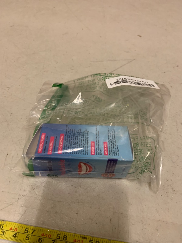 Photo 1 of 30 ml Tooth Repair Kit, Temporary Teeth Replacement Kit - Moldable Thermal Fitting Beads for Filling Fix Missing and Broken Tooth or Adhesive Denture Fake Teeth