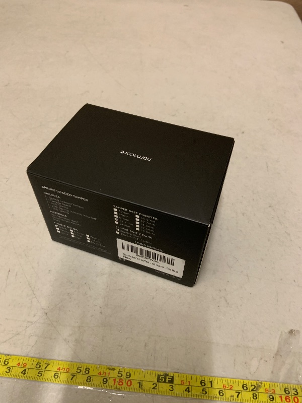 Photo 1 of Normcore V4 Coffee Tamper 53.3mm - Spring-loaded Tamper – Barista Espresso Tamper with 15lb / 25lb / 30lbs Replacement Springs - Anodized Aluminum Handle and Stand - Flat Base