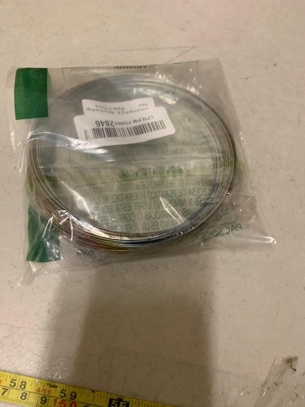 Photo 1 of 2 Pcs Flow Ring Spinner Ring Arm Toy - 5.1" Color - Changing Fidget Flow Toy with a Pleasant Smooth Surface, Compact & Portable Design - Entertaining Geometric Magic Bracelet with Soothing Effect