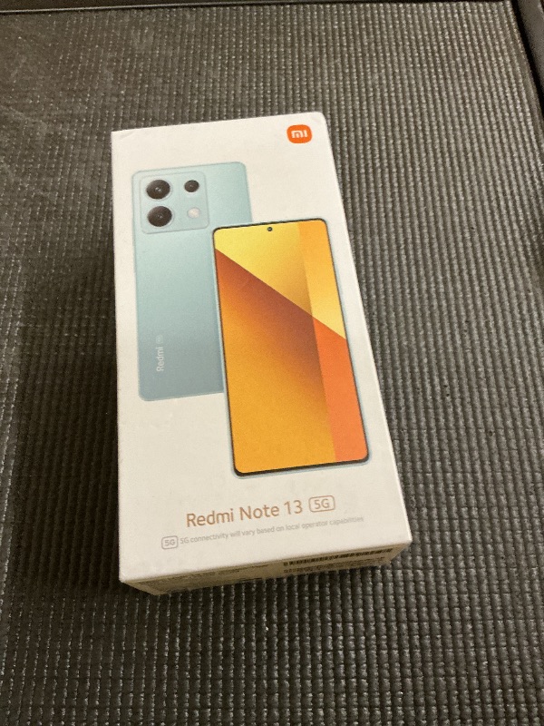 Photo 1 of Xiaomi Redmi Note 13 5g + 4g lte (For Tmobile Mint Tello & Global) (128gb + 6gb) 6.67" 108mp Global Unlocked (Ocean Teal)