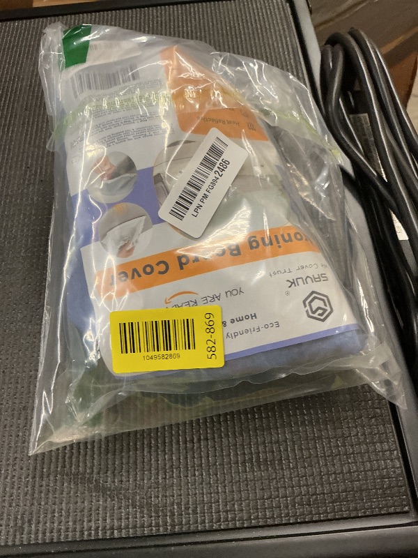 Photo 1 of 12.5 X 30 inch Smart Table top Ironing Board Cover and Pad with Standard Size, Fits Small, Mini Board, Easy Placement, Extra Thick Padding, Elastic Cord, Heat Resistance (12.5" X 30", Blue)