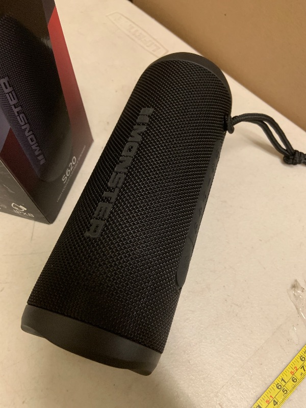 Photo 1 of Monster Bluetooth Speaker, Wireless Portable Outdoor Bluetooth Speakers, 60W True Wireless Stereo IPX8 Waterproof, Dual PairingBluetooth 5.4 Built-in Mic, Black