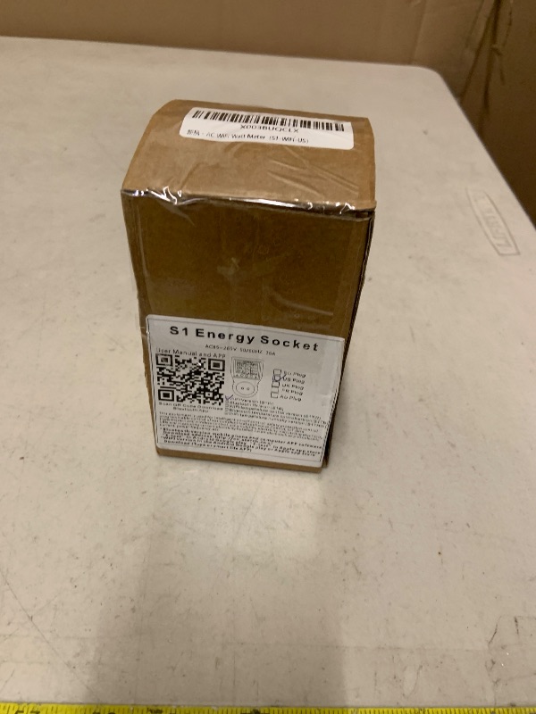 Photo 1 of AC WiFi Watt Meter, Plug-in US Socket Power Meter, Backlit Large Color Display, Overload Protection, Kilowatt Wattage Voltage AMP Tester, Electrical Energy Monitor,Delay to restore power supply, Timer