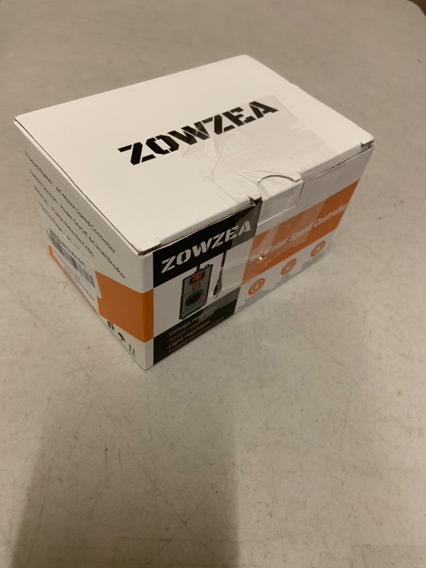 Photo 1 of ZOWZEA AC Motor Variable Speed Controller 120V 15A 4000W with Overload Protection Switch