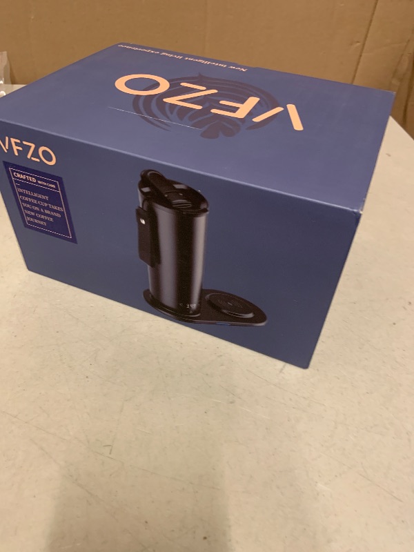 Photo 1 of VFZO Temperature Control Heated Travel Mug Smart Self Heating Coffee Mug 20 Oz App Controlled LED Display coffee serving sets mug kept at a constant temperature for 4-10 hours (Black, 20 oz)