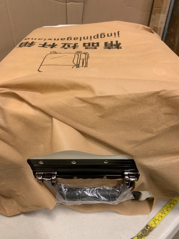 Photo 1 of YYW Carry On Suitcase, Cabin Suitcase with TSA Lock, PC Hard Shell Lightweight Airline Approved Luggage (White,20 inches/54x34x22cm)