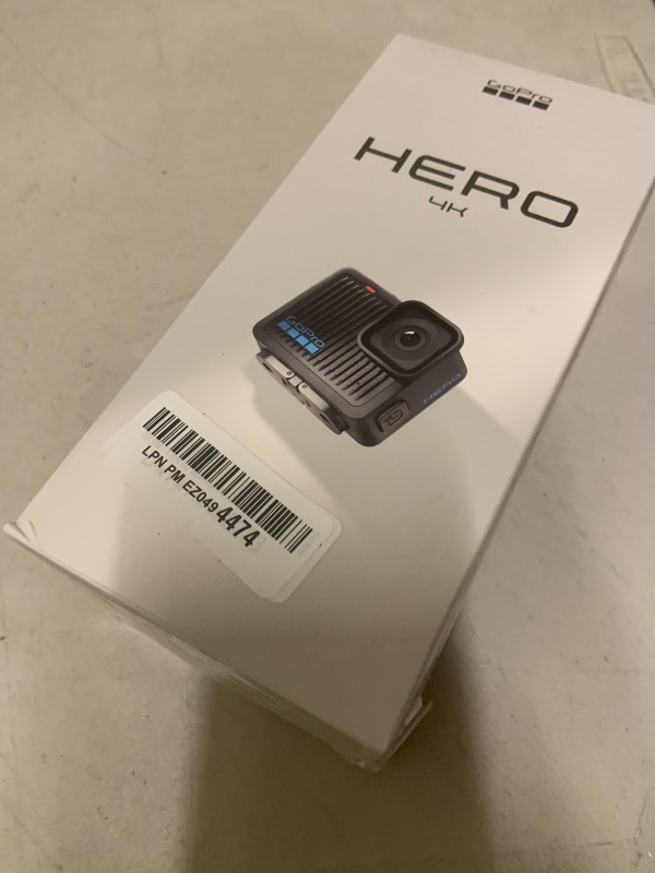 Photo 1 of GoPro Hero - Compact Waterproof Action Camera with 4K Ultra HD Video, 12MP Photo, Touch Screen