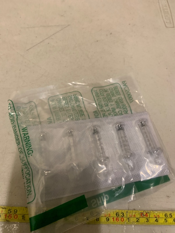 Photo 1 of 0.3ML Empty Ampoule Containers - Plastic Dropper Bottles (0.3ml)