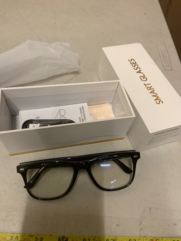 Photo 1 of Vital Smart Glasses for Men AI Translation – Open-Ear Bluetooth 5.3 Audio, 164-Language Translator in Phone App Vital Smart Glasses for Women UV400 Blue-Light Blocker Voice-Assistant Eyewear AI Glass