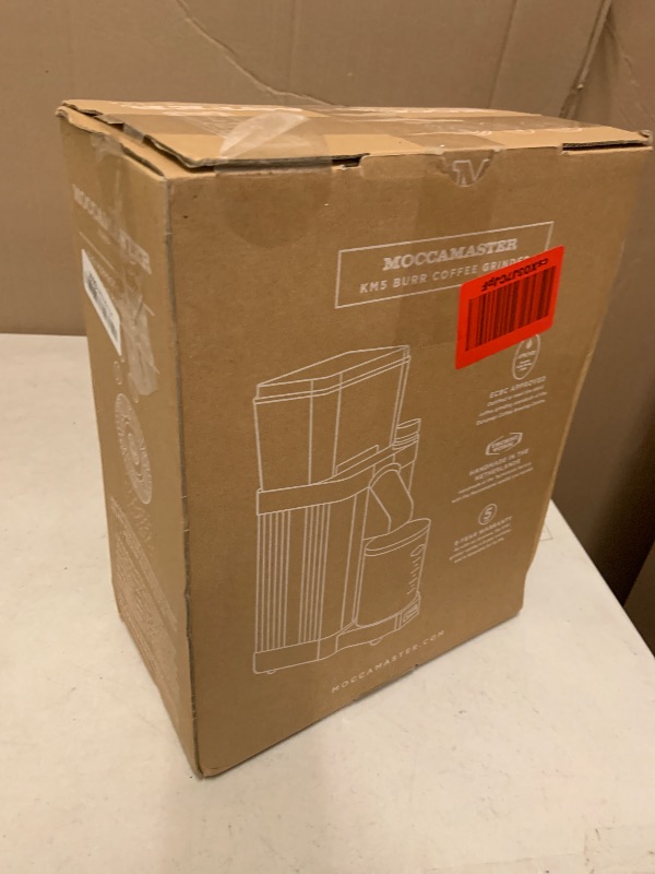 Photo 1 of Technivorm Moccamaster 49522 KM5 Burr Coffee Grinder, Matte White