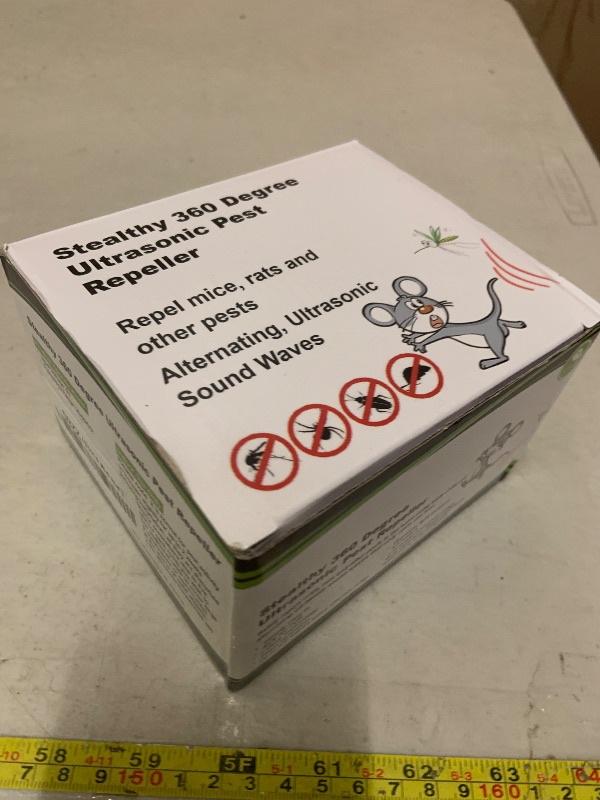 Photo 1 of 2026 New Ultrasonic Mouse Repellent Plug in Pest Repeller Indoor Control for Rodent Mouse Rat Mice Squirrel 3 IN1 Electronic Repellent Devices Covers Up to 4000 Sq.Ft for House, Kitchen, Garage, Attic