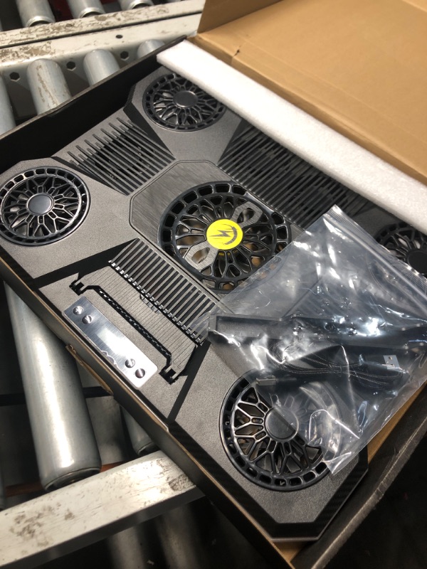 Photo 1 of (see all images) ChillCore RGB Gaming Laptop Cooling Pad with 5.5" Turbo Fan, Rapid Cooling