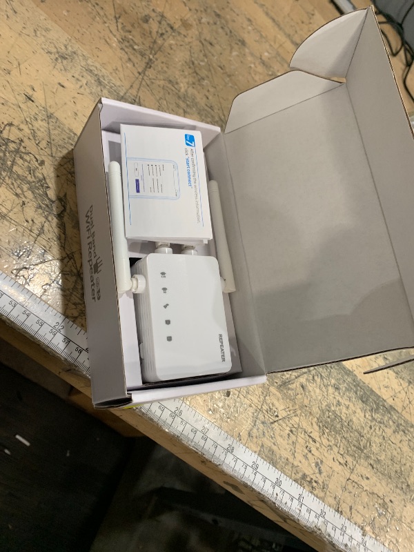 Photo 1 of 2025 WiFi Extender Signal Booster - AC1200Mbps 10X Faster Wifi 5 Dual-Band Booster, Covers 15,000 Sq.Ft Long Range, Supports 80+ Devices, Ethernet Port & EasyMesh, 1-Tap Setup, Works with All