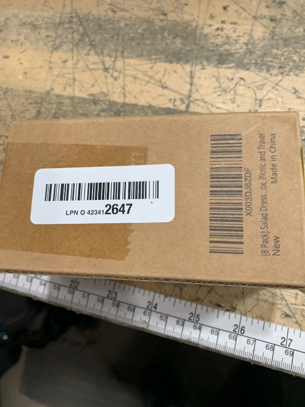 Photo 1 of [8 Pack] Salad Dressing Container To Go, 2.4oz Small Condiment Containers with Leakproof Silicone Lids, Reusable Stainless Steel Sauce Cups for Lunch Bento Box, Picnic and Travel