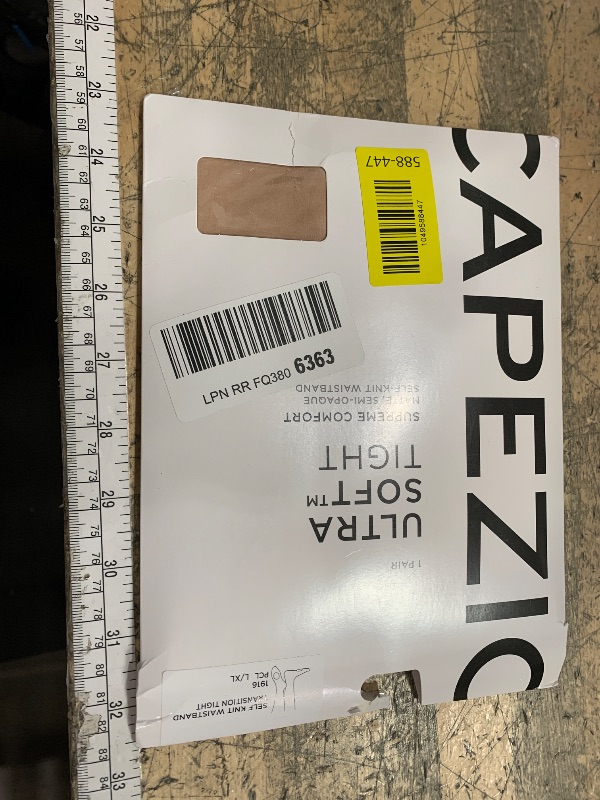 Photo 1 of Capezio Womens Ultra Soft Self Knit Waistband Transition Tight, Porcelain, Large-X-Large US