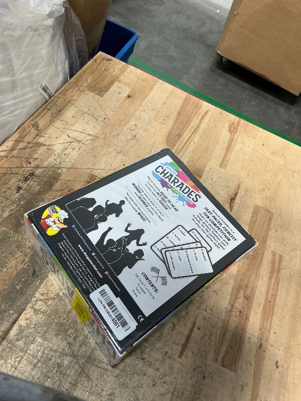 Photo 1 of **FACTORY SEALED** Speed Charades Party Game - Charades Board Game - Includes 1400 Charades - Perfect for Groups and Family Game Nights