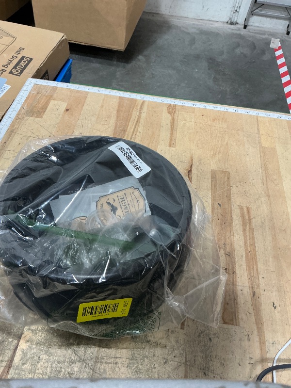 Photo 1 of **MISSING PARTS** Zesua Halloween Decorations Indoor - DIY Floating Potion Set with Witches Cauldron and Mist Maker - Spooky Vintage Black Plastic Bowl Hocus Pocus Party Decor for Home Table Mantel Kitchen Room