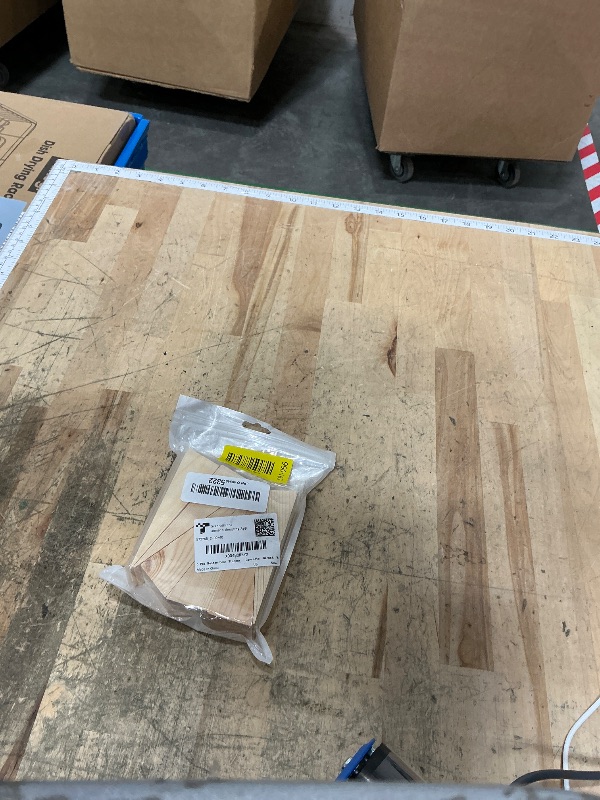 Photo 1 of 6 Pcs Wooden Door Stopper Shims - Non-Slip, Triangle, Fit for Bottom of Door on Tile, Concrete, Carpet, Wooden Floor