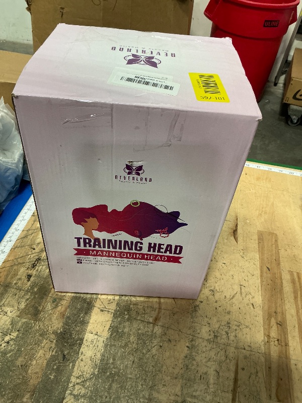 Photo 1 of 23 Inch Wig Head,Wig Stand Tripod with Head,Canvas Wig Head Stand with Mannequin Head for Wigs,Manikin Head Block Set for Wigs Making Display with Wig caps,T Pins Set,Bristle Brush