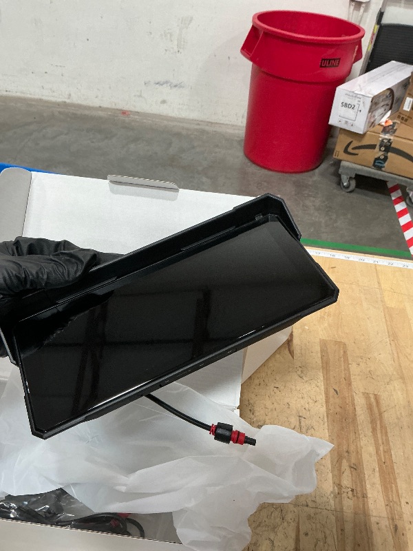 Photo 1 of CarPlay Screen for Motorcycle,Portable Wireless Carplay/Android Auto for Motorcycle,8.1 inch IPS Waterproof Portable Radio GPS Display for Motorbike with Mirror Link,Bluetooth,EQ,TF Port