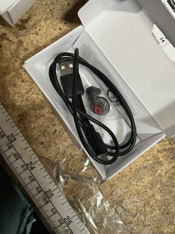 Photo 1 of *POWERS ON* Poly Voyager 5200 Wireless Headset (Plantronics) - Single-Ear Bluetooth Headset w/Noise-Canceling Mic - Ergonomic Design - Voice Controls - Lightweight - Connect to Mobile/Tablet via Bluetooth