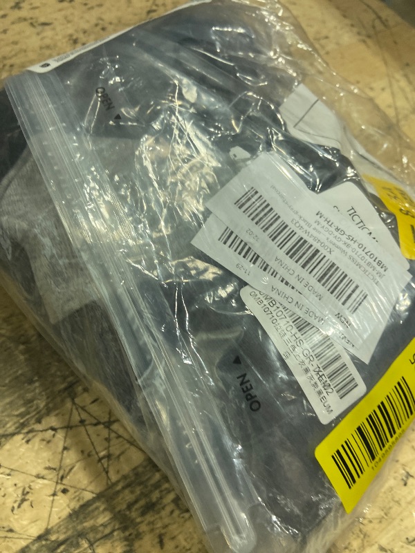 Photo 1 of (USED/FAIR) (BAGGED) (SMALL/MED) TICTICMISS Women's Long Sleeve Shirts Zipper Color Block V Neck Tunic Tops Casual Blouse Black-gray-charcoal